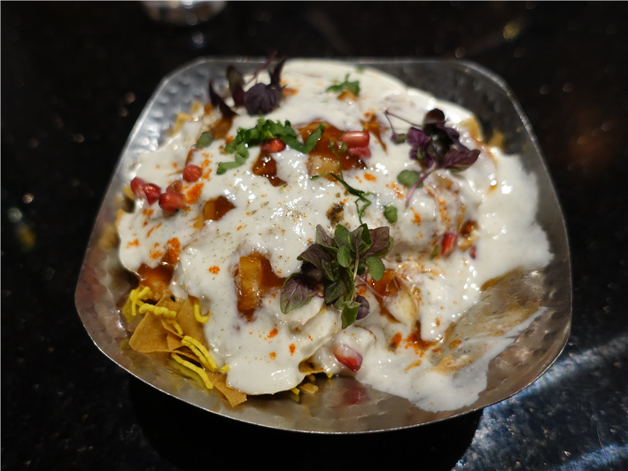 aloo papri chaat