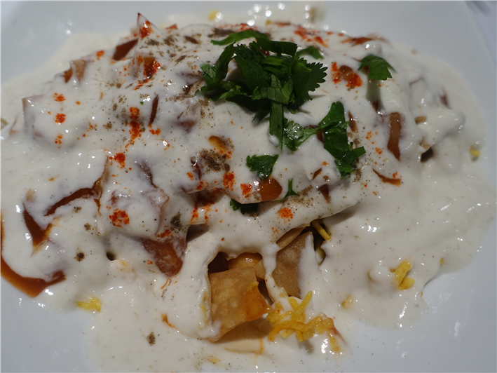 aloo papri chaat