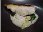 brill with Romanesco sauce