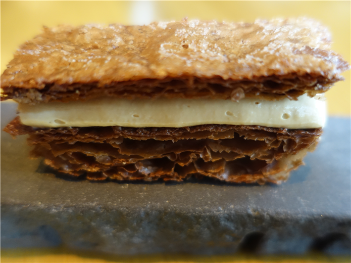 foie gras in millefeuille