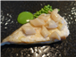 turbot and razor clams